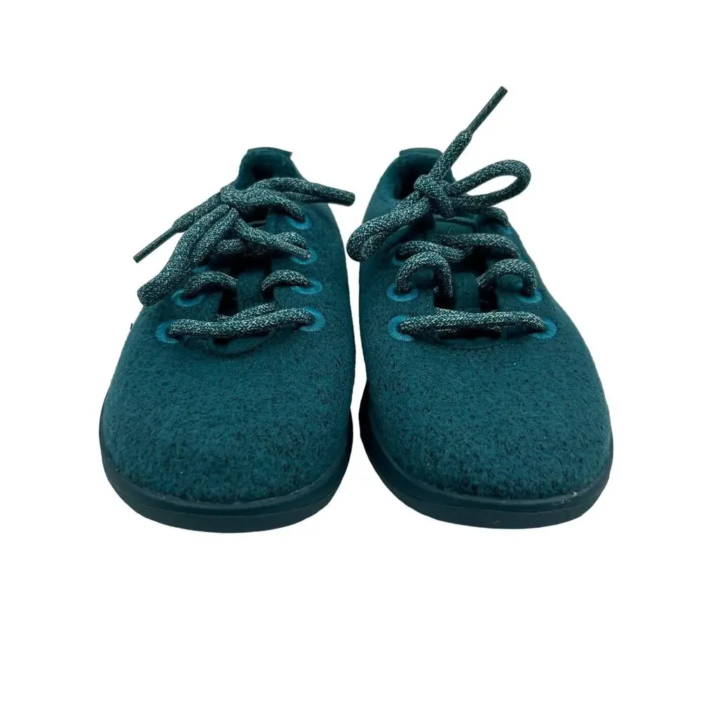 Allbirds Womens Wool Runners US 5 Tuke Teal/Blue Comfort Shoes Lace-up Athletica